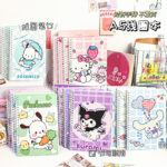 A5 Coil Notebook Cute Cat Notebook Student Hello Kitty Thickened Notebook Horizontal Cartoon Girl Coil Notebook