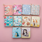 Women's Cartoon Anime Cross border Manufacturer Wholesale Buckle Short Wallet Card Pack Zero Wallet Multi slot Wallet