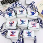 New fashionable children's shoulder bag girl Stitch crossbody snack bag cartoon cute children's wallet