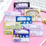 Sanrio Index Creative Category Tags Japanese Cartoon Cute Sticky Notes Sanrio Memo Pads Learning Supplies