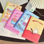 Cute Miffy Rabbit Notebook with Ins Style New Notebook B5 High Beauty and Simple Handheld Account Horizontal Notebook for Students
