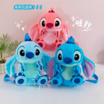 New Stitch Doll Bag Large Capacity Backpack Student Backpack Toy Backpack Soft Cute Cartoon Plush Bag