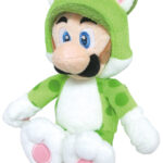 Super Mario Brothers: Cat Luigi Plush (10")