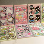 A5 Coil Notebook Ins Wind Cartoon Sanrio High Beauty Girl Heart Notebook Student Cute Thick Notebook