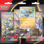 Pokémon TCG: Pitch Black 3-Pack Blister [Binacle] - ME05: Pitch Black (ME05)