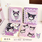 A5 Coil Notebook Cute Cartoon Notebook Student Sanrio Thickened Notebook Horizontal Cartoon Girl Coil Notebook