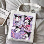 Japanese small fresh canvas bag for female students, large capacity women's shoulder bag fashionable and versatile shopping bag