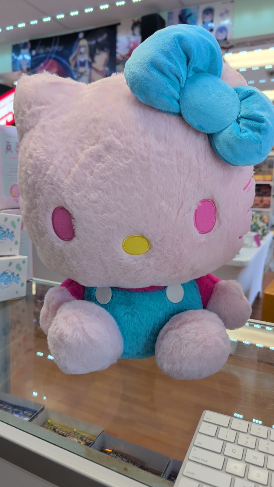WhatsAppImage2026-07-14at2.11.23PM Sanrio Hello Kitty Pink & Blue Doll GJ, 16.5 Plush - Image 1