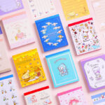 Sanrio Cute Lolita Series Memo Notepad | Non-Sticky Decorative Note Paper 100 Sheets, Hello Kitty Kuromi My Melody Cinnamoroll Kawaii Stationery