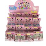 Cartoon Mickey Character Cube Squish Fidget Toy, Cute Square Stress Relief Squeeze Toy, Kawaii Decompression Toy with Individual Gift Box