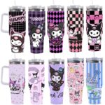 Sanrio series 40oz car cup thermos ice cream cup with handle, straw thermos cups water cup festival gift