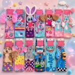 Hot selling and popular cartoon socks with trendy colors long tube stocking popular socks trendy fashion socks