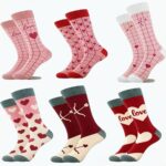 New Valentine's Day Love-themed Mid-Calf Trendy Socks for Women - European & American Ins Trendy Streetwear Mid-Calf Socks
