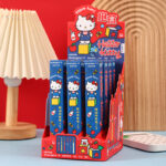 Cartoon Press pen blind box cute cat ST head quick drying neutral pen black signature pen stationery