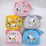 Cute children's crossbody shoulder bag Snoopy double-sided printed small shoulder bag Kindergarten shoulder bag