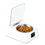 Automatic Smart Pet Bowls Dog Food Water Dispenser Infrared Sensor Cat Supplies Moisture Proof Bowl Open Cover Feeder