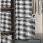 Large capacity storage bag, foldable, made of non-woven fabric, suitable for storing clothes, blankets and toys