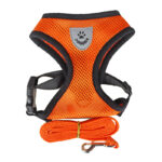 Wholesale Cat Leash and Harness Cat Tent Kitten Harness Strap for Cats Neck Belt Anti Escape Pets Vest Harness Dog Neck Belt