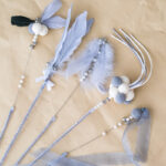 Wholesale 5Piece Set New Cat Teasing Sticks Toys Self Play Bells Fairy Sticks Feathers Self Fun Bite Resistant Long Pole Cat Teasing Toys
