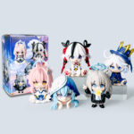 Genshin Impact Wuthering Waves Q-Version Camellya Aemeath Sunaookami Shiroko Furina The Shorekeeper Game Anime Figures Toy Gifts