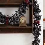 Halloween artificial rose vine, made of plastic, suitable for festival and party decoration