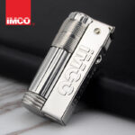 Authentic Austrian brand iCool IMCO lighter, retro kerosene machine, creative logo