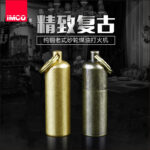 Authentic Austrian Lighter IMCO Cool Brand Kerosene Lighter 6100 Mini Fuel Copper Lighter