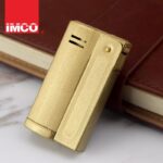New IMCO Classic 6800 Original Copper Windproof Retro Kerosene Lighter Men's Gift