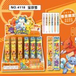 Cute Pokemon Eevee Blind Gel Pen, Collectible Cartoon Character Retractable Pens