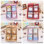 Cute Cartoon Memo Pad, Hello Kitty / Miffy / Chiikawa / Rilakkuma Decorative Sticky Notes