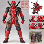 Yamaguchi Deadpool Action Figure, 16cm Marvel Superhero Collectible Model Toy With Multiple Accessories