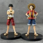 Japan Manga One Piece Anime Theater Edition RED Frozen Luffy Anime Peripheral PVC Action Figures