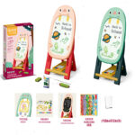 Children Educational Erasable 2 1 A3 Magnetic Double Side 5 to 7 Years Painting Tools Drawing Writing Drawing Board