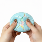 Crispy TPR Ball Mint Dark Chocolate Matcha Flavored Super Soft Stress Relief Squishy Toys