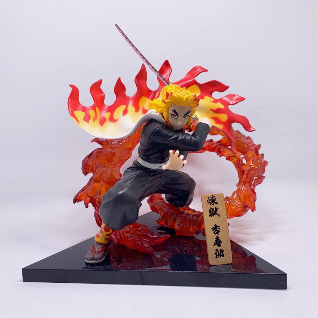 Demon Slayer Kimetsu no Yaiba Kyojuro Rengoku Japan Anime Figure Toys (1) Demon Slayer Kimetsu no Yaiba Kyojuro Rengoku Japan Anime Figure Toys - Image 1