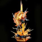 Demon Slayer Kimetsu no Yaiba Luminous Dual Head Zenitsu Agatsuma Thunder Breathing Action Figues