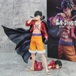 one piece action figures Luffy Action Figure New Four Emperors Series Double Head Cape Anime Model Statue PVC Anime Figures