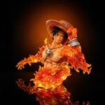 ONE PIECE Ace Glowing Action Figures Anime Figurine