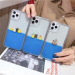 Transparent One Piece Liquid Mobile Phone Case Cover Shell for APPLE Iphone