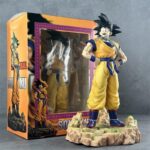Super Saiyan PVC Scenes 29cm DBZ Dragon Ball Goku Figure Package Action Figures Anime Figurines